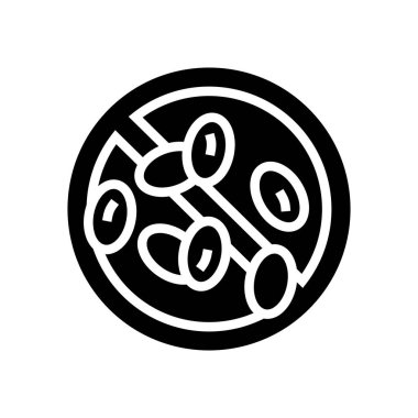 Sakinleştirici bağımlılık sembolü vektör illüstrasyonu