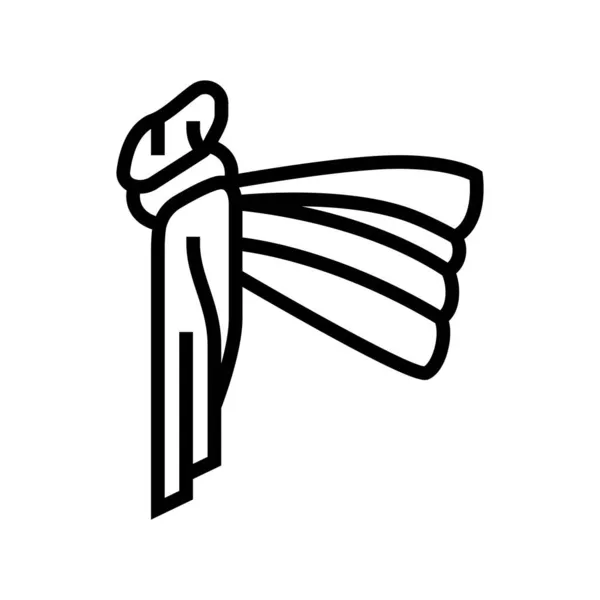 Векторная иллюстрация иконок детской стропы — стоковый вектор