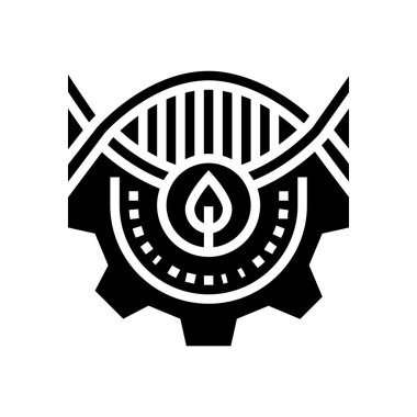 Biyoteknoloji işleme simgesi vektör illüstrasyonuName