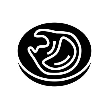 makrofaj hücre bağışıklık sembolü vektör çizimi