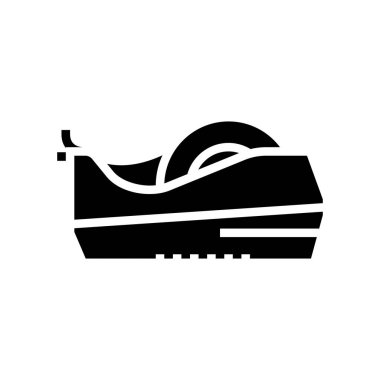 bant dağıtıcı simgesi vektör illüstrasyonu