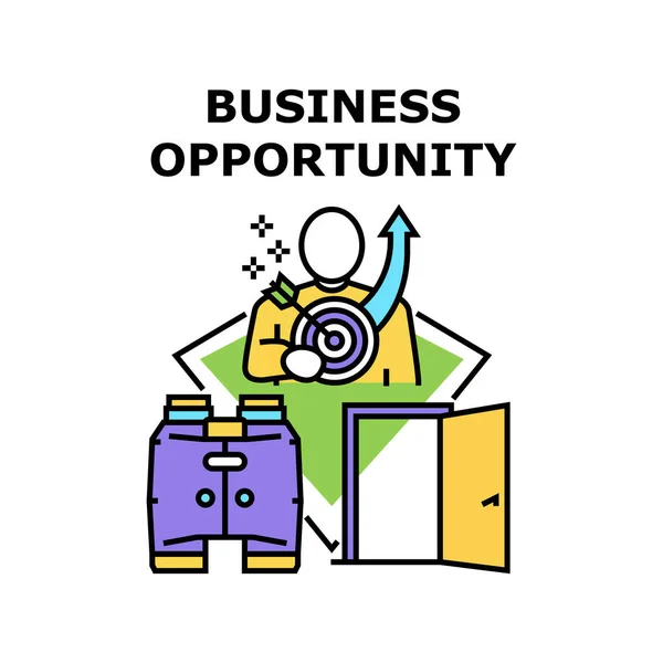 Business opportunity icon vector illustration — Stock vektor