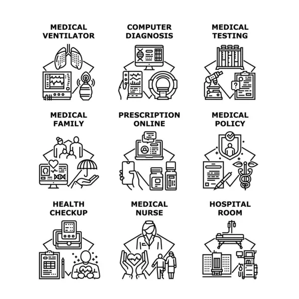 Medical icon vector illustration — Stock Vector