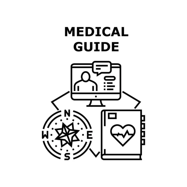 Medical guide icon vector illustration — Vettoriale Stock