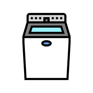 buz üreticisi elektrikli ekipman renk vektör çizimi