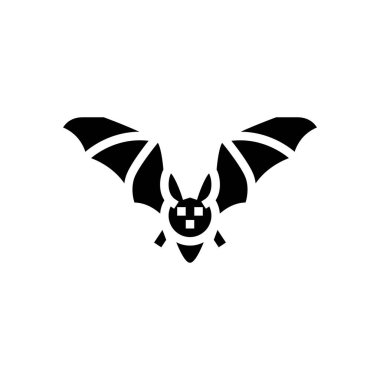 Hayvanat bahçesindeki yarasa hayvan sembolü çizimi