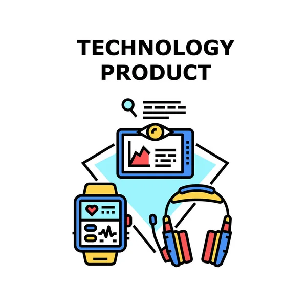 Tecnologia produto ícone vetor ilustração —  Vetores de Stock