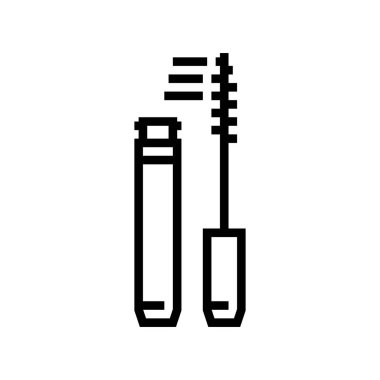 rimel kozmetik çizgisi vektör çizimi