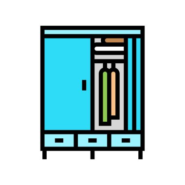 Kostüm mobilyası renk vektör illüstrasyonuName