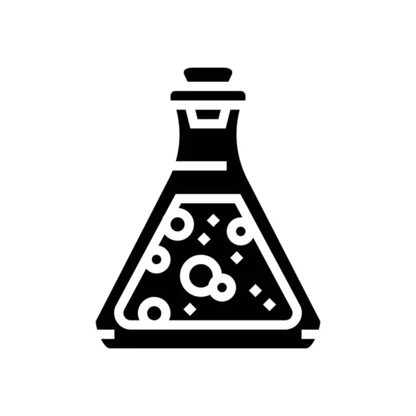 Potion liquid glyph icon vector illustration — Stock Vector