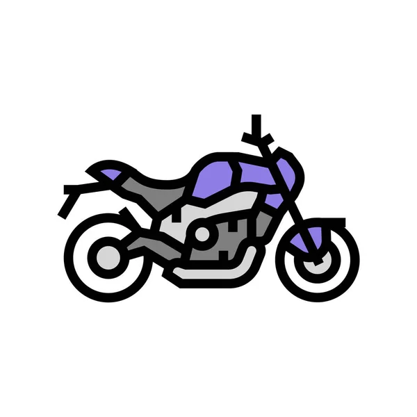 Ilustración estándar icono de color desnudo vector — Vector de stock