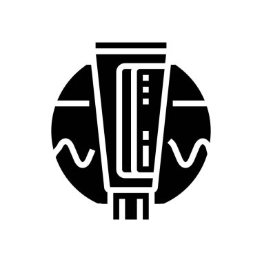 seramid krem sembolü vektör illüstrasyonu