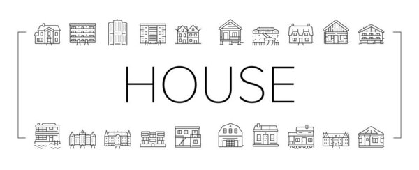 Вектор наборов иконок .