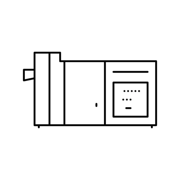 巧克力制作线图标矢量插图 — 图库矢量图片