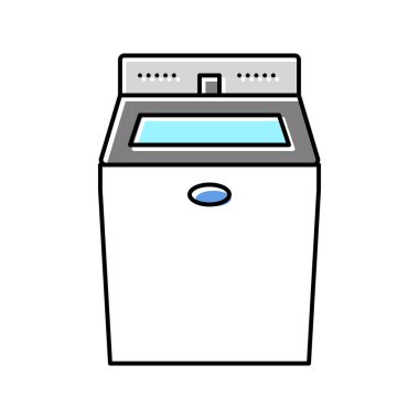 buz üreticisi elektrikli ekipman renk vektör çizimi
