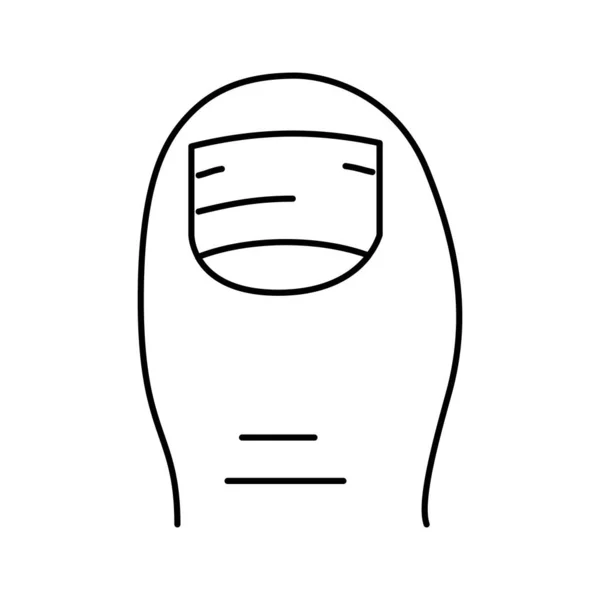 Иллюстрация вектора иконок псориаза — стоковый вектор