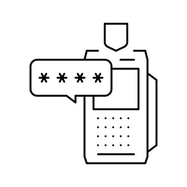 Pound pos terminal simgesi çizimi için pin kodu