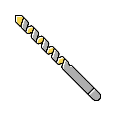 Sondaj deliği renk ikonu çizimi için burgu biti