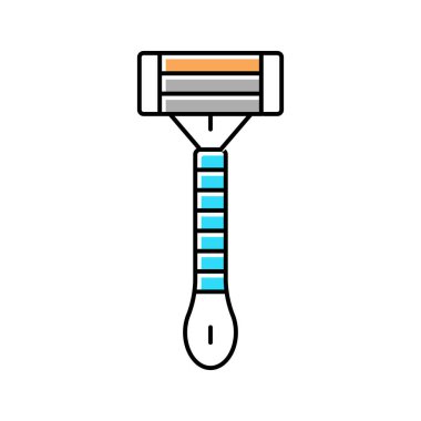 jilet aracı renk vektör illüstrasyonu