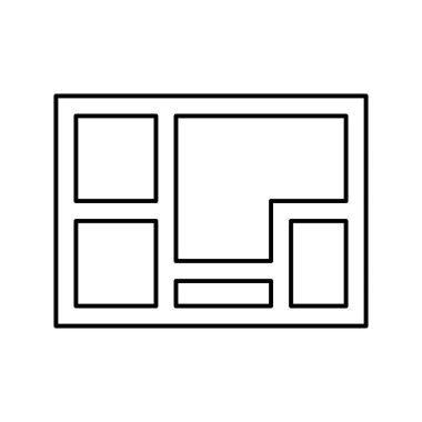 temel çizgi simgesi çizimi