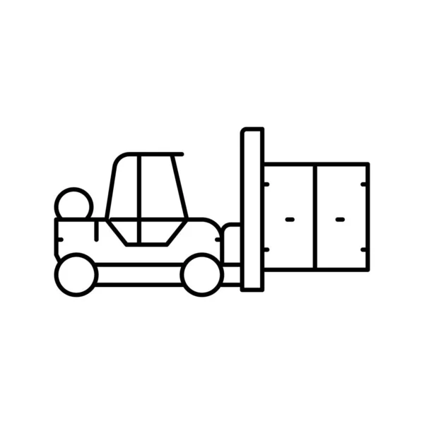 Illustrazione vettoriale icona linea porta caricatore — Vettoriale Stock