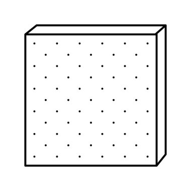 sert tahta satırı simgesi çizimi