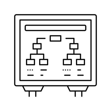Zaman çizelgesi futbol çizelgesi vektör çizimi