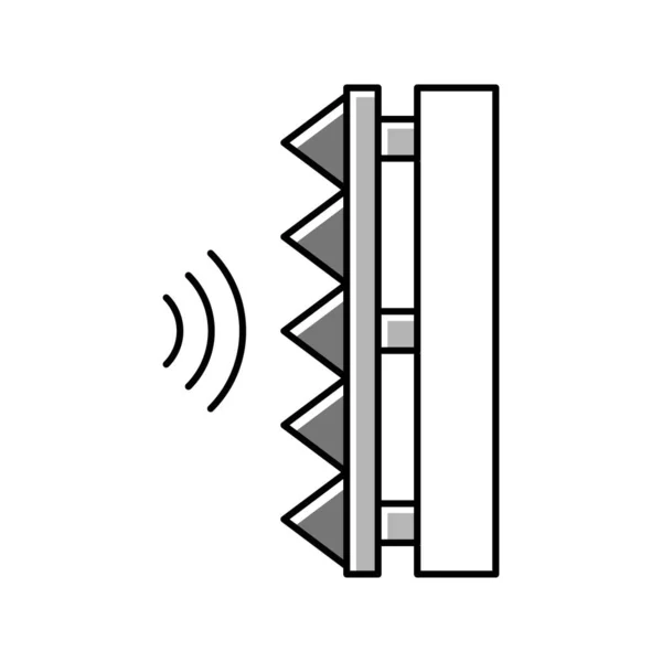Звуконепроницаемая иллюстрация вектора значка слоя — стоковый вектор