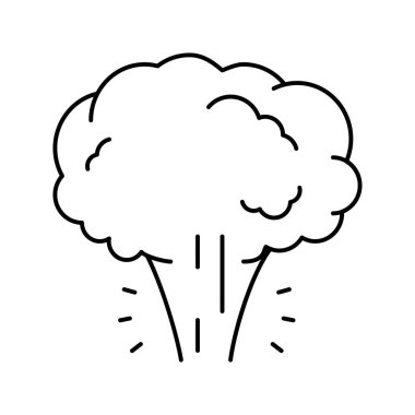 toplam durum su hattı ikon vektör illüstrasyonu