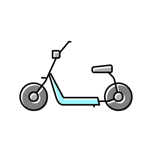 Hover cart color icon vector illustration — Stock Vector