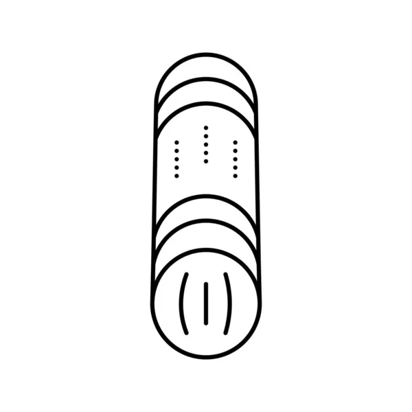 Vagina sex toy line icon vector illustration — 스톡 벡터