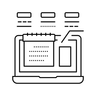 içerik çizelgesi çizimi