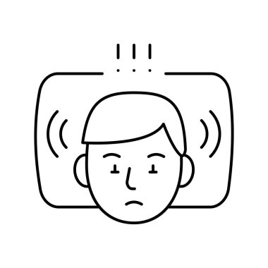 Gece çizgisi simge çizimi sırasında uyanmak