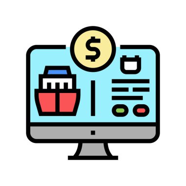 seyahat tatil planlayıcısı renk vektör illüstrasyonu