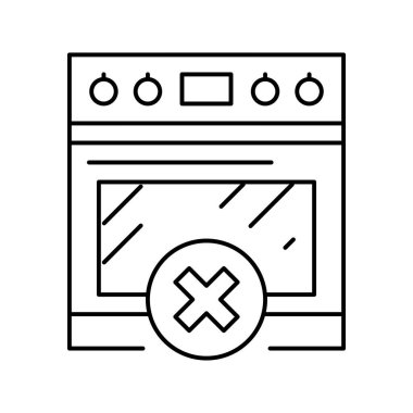 Pencere Yasaklama İmza Satırı vektör çizelgesini aç