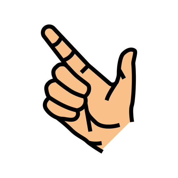 нажать кнопку цветной иконки вектора иллюстрация