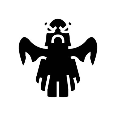 Lunaparktaki hayalet sembolü vektör illüstrasyonu