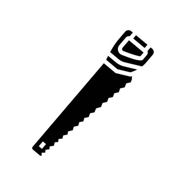 teçhizat glifleri vektör illüstrasyonu