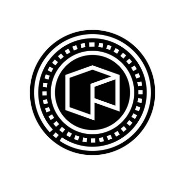 neo dijital para sembolü vektör illüstrasyonuName