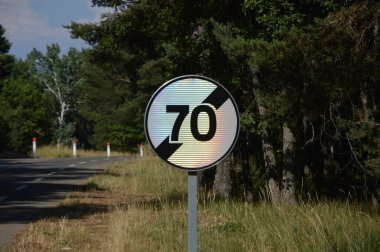 Road sign from france  