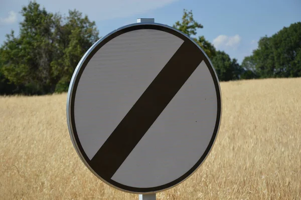 Road Sign France — Stockfoto