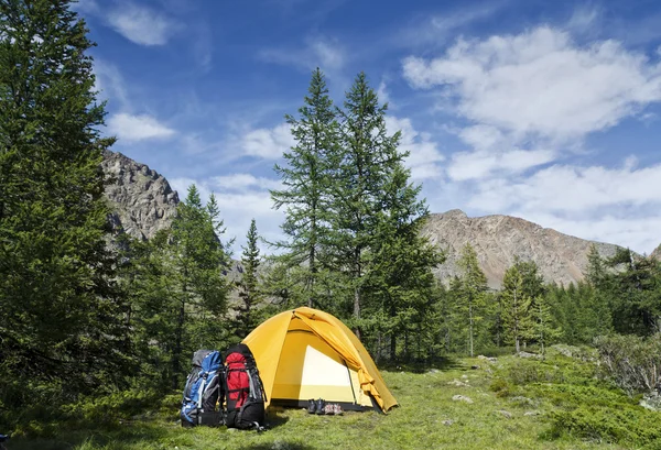 A camp — Stock Photo, Image