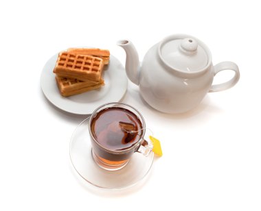 Viyana gofret ve çay