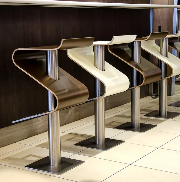 Restaurant chairs — Stock Photo, Image