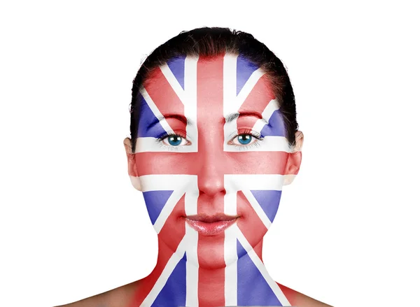 Jako Britská vlajka — Stock fotografie