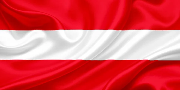 Flagge von Österreich — Stockfoto