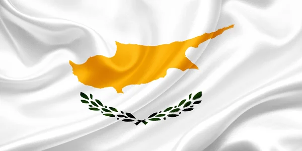 Ciprus zászlaja — Stock Fotó