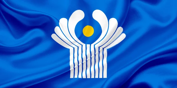 Flag of Flag of Commonwealth of Independent States — Stock Photo, Image