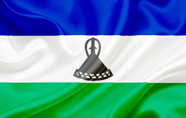 Flag of Lesotho — Stock Photo, Image