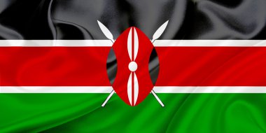 kenya Cumhuriyeti bayrağı